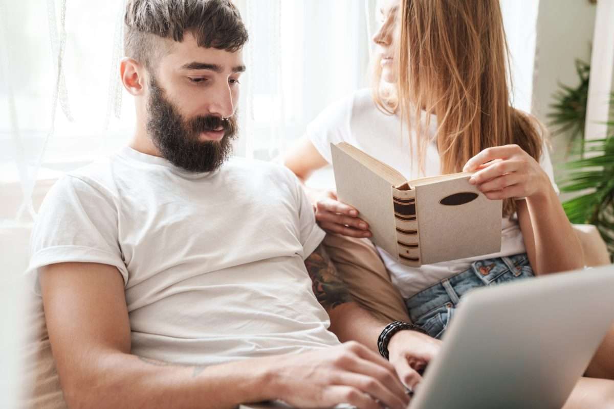 business owner reading a blog